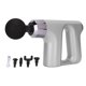thumbnail image 2 of Percussion Massage Gun Massage Device Handheld Vibration Deep Tissue Muscle Electric Gun Silver, 2 of 5