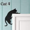 thumbnail image 2 of Halloween Black Cat Door Frame Corner Signs, Fun Household Decoration for Mom's Gifts, 2 of 6