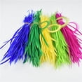 thumbnail image 5 of Plumas de ganso blancas y negras de colores para el cabello, plumas para manualidades, costura, decoración, atrapasueños de carnaval, decoración para ropa, 5 of 5
