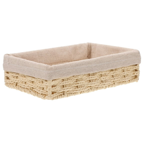 STRANDCHIC Organizing Shelf Baskets Storage Basket Cloth Decoration Household Items Home Use 1Pcs