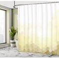 thumbnail image 4 of Ambesonne Contemporary Shower Curtain, Geometric Abstract Art, 69"Wx70"L, Pale Yellow, 4 of 4