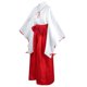thumbnail image 3 of Kikyo Cosplay disfraz de bruja traje de anime disfraz ropa de Inuyasha Halloween, 3 of 5