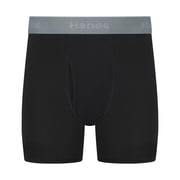 Hanes Boys Boxers Underwear Pack, 5-Pack, Cotton-Stretch Boxer Briefs for Boys, Moisture-Wicking