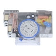 thumbnail image 2 of Interrupteur de Temps Minuterie Relais Contrôle Mécanique Contrôleur Programmable 220-240V AC pour Machine, 2 of 5