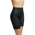 thumbnail image 2 of Women's Squeem 26AL Sensual Secret Mid Thigh Shaping Short (Black XS), 2 of 4