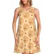 thumbnail image 1 of Fotbe Squirrel And Nuts Vestido de Verano sin Mangas para Mujer – Vestido Midi Línea A, Estilo Camiseta Floral, Vestido Playero Casual y Fluido, 1 of 7