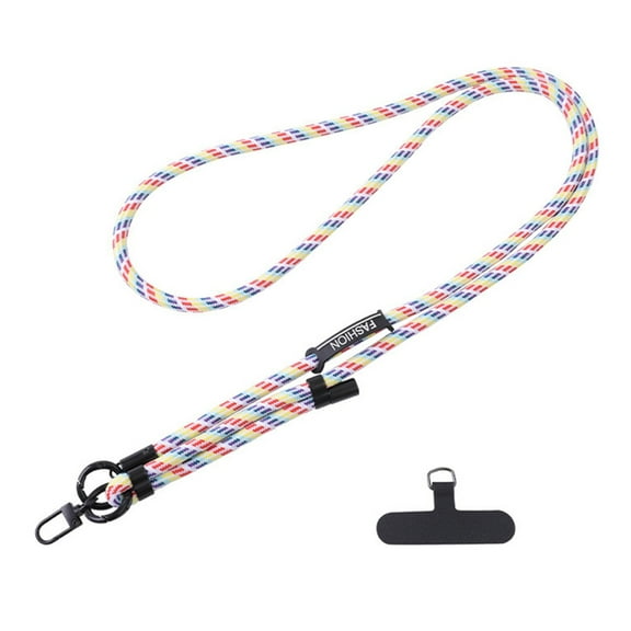 ZPAQI Crossbody Phone Lanyard String with Patches, Adjusted Neck String Necklaces