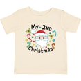 thumbnail image 3 of Inktastic My Second Christmas Santa with Candy Canes Boys or Girls Baby T-Shirt, 3 of 5