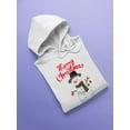 thumbnail image 3 of Snowman Merry Christmas Hoodie Women -SPIdeals Designs, Female x-Large, 3 of 4