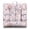 Botanic, variant on Sacred Symbolic Tatami Mat Oversized Meditation Pad with Vintage Traditional Art, Full & Fluffy PP Cotton Filling