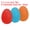 Red/Blue/Orange, variant on Uxcell Hand Exercise Ball, Squeeze Ball Stress Ball for Adults Grip Strengthening Occupational Equipment Red/Blue/Purple