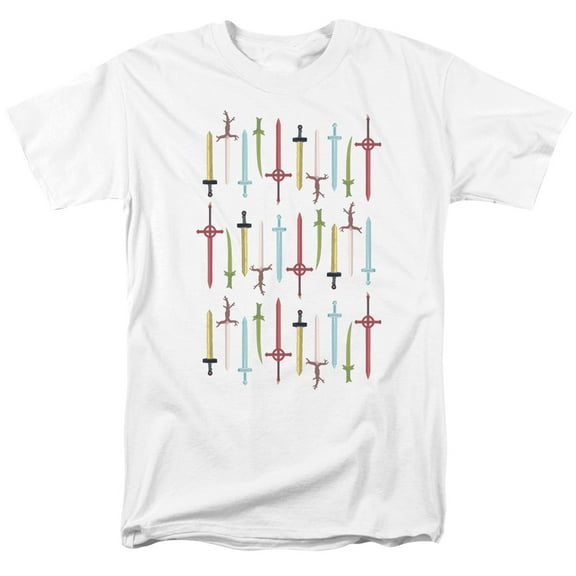 Adventure Time - Swords - Short Sleeve Shirt - Large