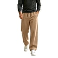thumbnail image 2 of LONKITO Mens Sweatpants with Pockets Athletic Workout Jogger Pants Elastic Waist Drawstring Baggy Sweatpants Open Bottom Size L, 2 of 7