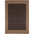 thumbnail image 1 of Couristan 10053012020037T 2 x 3 ft. 7 in. Recife Checkered Field Rug - Grey & White, 1 of 3