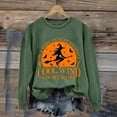 thumbnail image 2 of 2025 Halloween Horror Women's Long Sleeve Sweatshirt 3D Digital Printing, 2 of 4