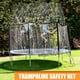 thumbnail image 3 of Tmvgtek Red Protectora De Trampolín Valla De Protección De Seguridad Duradera (6 Postes 1,83 M) Tmvgtek Para estrenar, 3 of 9