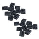 thumbnail image 1 of 100Pcs Reforzado Negro Plastico Puerta Bisagras de 40mm x 30mm, 1 of 5