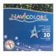 thumbnail image 4 of Estrella Fugaz Punta De Arbol Navideño Luzled Plástico 20cm Color Multicolor Santa Claus, 4 of 4