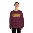 thumbnail image 4 of Stowe Vermont VT Sweatshirt Gifts Crew Neck Shirt Long Sleeve Unisex, 4 of 7