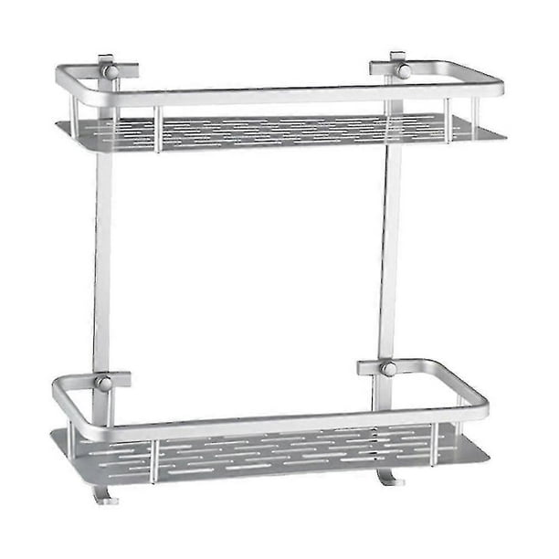Estante de almacenamiento para ducha Stiy con jabonera y gancho para baño, inodoro y cocina