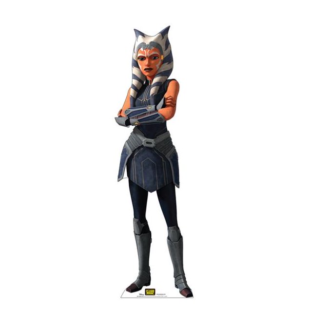Advanced Graphics 3077 68 x 19 in. Ahsoka Cardboard Cutout, Clone Wars - Season 7