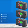 thumbnail image 3 of Monitor De Batería Digital LED, Medidor De Voltaje Con Retroiluminación Para Automóvil, RV, Motocicleta, Barco, Adecuado Para Batería De Litio Ternaria, Batería ácida,, 3 of 7