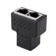 thumbnail image 4 of Divisor Hembra Rj45 De 1 A 2 Vías, Cable De Red Ethernet, Adaptador De Conector Doble, Acoplador De Puertos Para Estaciones De Acoplamiento De Portátiles Moyic  EL012164-00, 4 of 6