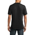 thumbnail image 2 of Oversized Sunny And Waves Graphic Design Men's Big Size Port & Company Core Cotton V-Neck T-Shirt - Jet Black XL, 2 of 2