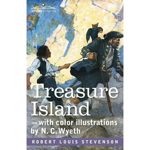 Treasure Island: with color illustrations by N.C.Wyeth, (Paperback)