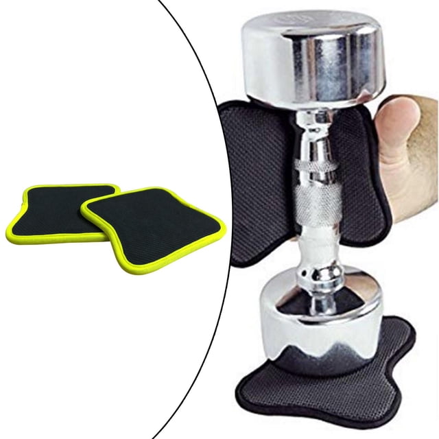 Almohadillas de levantamiento de pesas para deportes con barra de - Almohadillas de agarre de neopreno de primera calidad Protección de la pa Amarillo Baoblaze Guantes de levantamiento de pesas