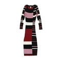 thumbnail image 3 of bar III Womens Striped Sweater Dress, Multicoloured, XX-Large, 3 of 5