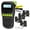 Black-Label maker with 4 Tapes, variant on Label Maker Machine With 4 Tapes Wire Waterproof-labels Laminated Handheld Printer Backlit & Portable 3 Cable Modes H1100 Labeler For Industrial Office Organization
