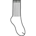 thumbnail image 3 of Classroom School Uniforms Little Kid Rib Crew 3 Pack Socks 5HM001, XS, Black, 3 of 3
