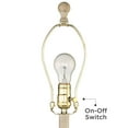 thumbnail image 4 of John Timberland Chico 27" Tall Modern Southwest Rustic Table Lamps Set of 2 Brown Light Wood Finish Living Room Oatmeal Shade, 4 of 8