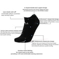 thumbnail image 6 of Unisex Low-Cut Running Socks with Arch Support, Quick-Drying Breathable 5 Pairs, 6 of 6