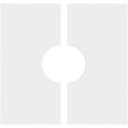 thumbnail image 4 of 24"OD x 7"ID x 8 1/4"C x 1"P Embry Architectural Grade PVC Contemporary Ceiling Medallion, Two Piece, 4 of 11