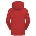 thumbnail image 3 of Kmdttou Women's Windproof Jacket Waterproof Warm Winter Snow Coat Mountain Windbreaker Hooded Raincoat Jacket Red 3XL, 3 of 4