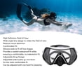 thumbnail image 4 of Lunettes de Plongée, Lentille Large, Joint Confortable, Sangle Réglable pour Hommes Femmes, Design Profilé Professionnel, Matériaux Haute Résistance, Adapté pour la Natation, la Plongée, 4 of 7