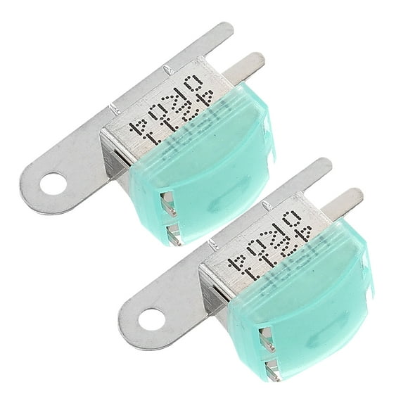 2pcs Recorder Magnetic Head Deck Recorder Head Stereo Cassette Tapes Recorder Replacement Part