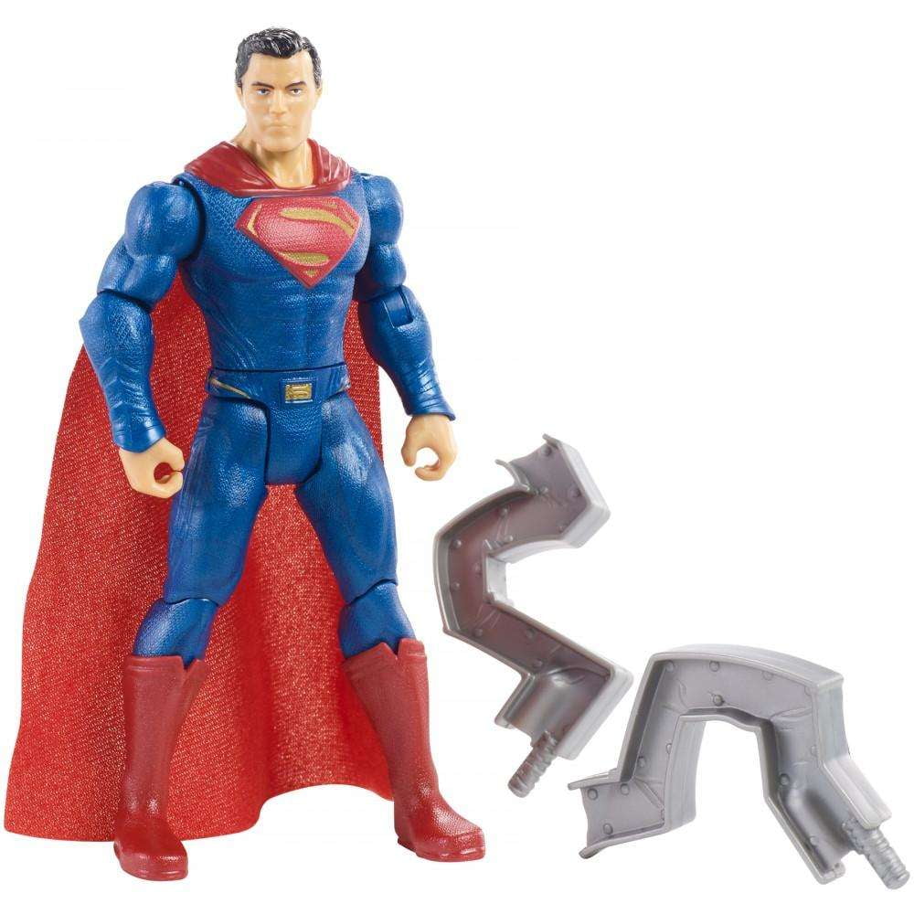 DC Justice League Superman with Steel Beams Figure 6" 