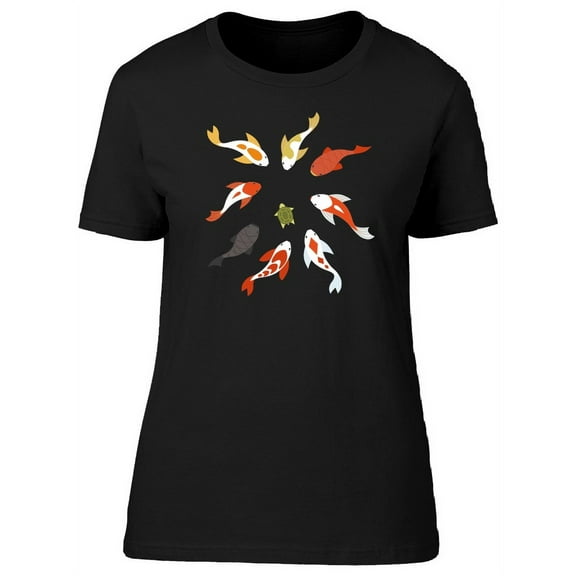 Carp Pond Koi Fish Tee Women's - Women T-Shirt, Small