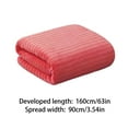 thumbnail image 2 of Mecorevxz Oversized Fleece Bath Towels, 90 x 160 cm Bath Sheets Extra Large Microfiber Coral Velvet Highly Absorbent Towels for Adults Home Beach (Red), 2 of 8