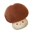 thumbnail image 4 of HILABEE Stuffed Mushroom Toy Gift Collection Cuddly Creative Ornament Adorable for Brown 30cm, 4 of 9