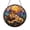 Acrylic 3.5 Inch, variant on Lion Pair Window Glass Suncatcher Ornament, Elegant Animal Light Catcher Hanging for Living Room Decor