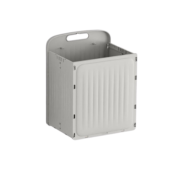 Caja de Almacenamiento Plegable Caja de Almacenamiento Montada en la Pared, Almacenamiento de Armario, Cesta de Ropa Sucia, Caja de Almacenamiento Plana Plegable
