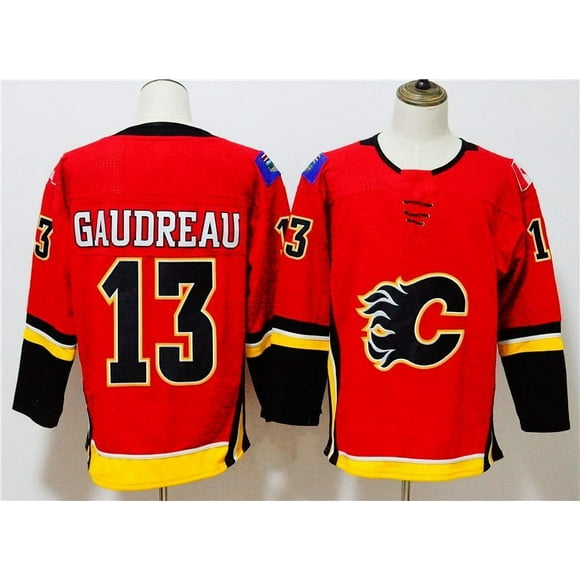 NHL jerseys Flames ice hockey jerseys Calgary Flames nhl hockey uniforms foreign trade jerseys