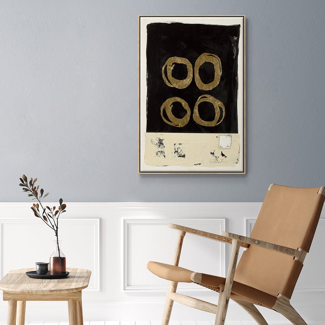 Standing Strong II Framed Premium Gallery Wrapped Canvas - Ready to Hang - 27 x 41 - Natural Wood Floating Frame