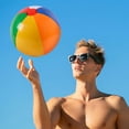 thumbnail image 4 of Sonducket Bola de agua, juguete de playa, juguete de natación, mano de obra multicolor, diseño grueso multiusos, dulce regalo, superficie lisa Deportes acuáticos 25cm, 4 of 6