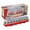 Red, variant on Suodoka 1:90 Pull Back Alloy City Train Car Model Toy with Lights and Sounds - Includes LR44 Battery - Decoration & Play Vehicle for Children (Red) (7.28 inches / 18.5 cm)