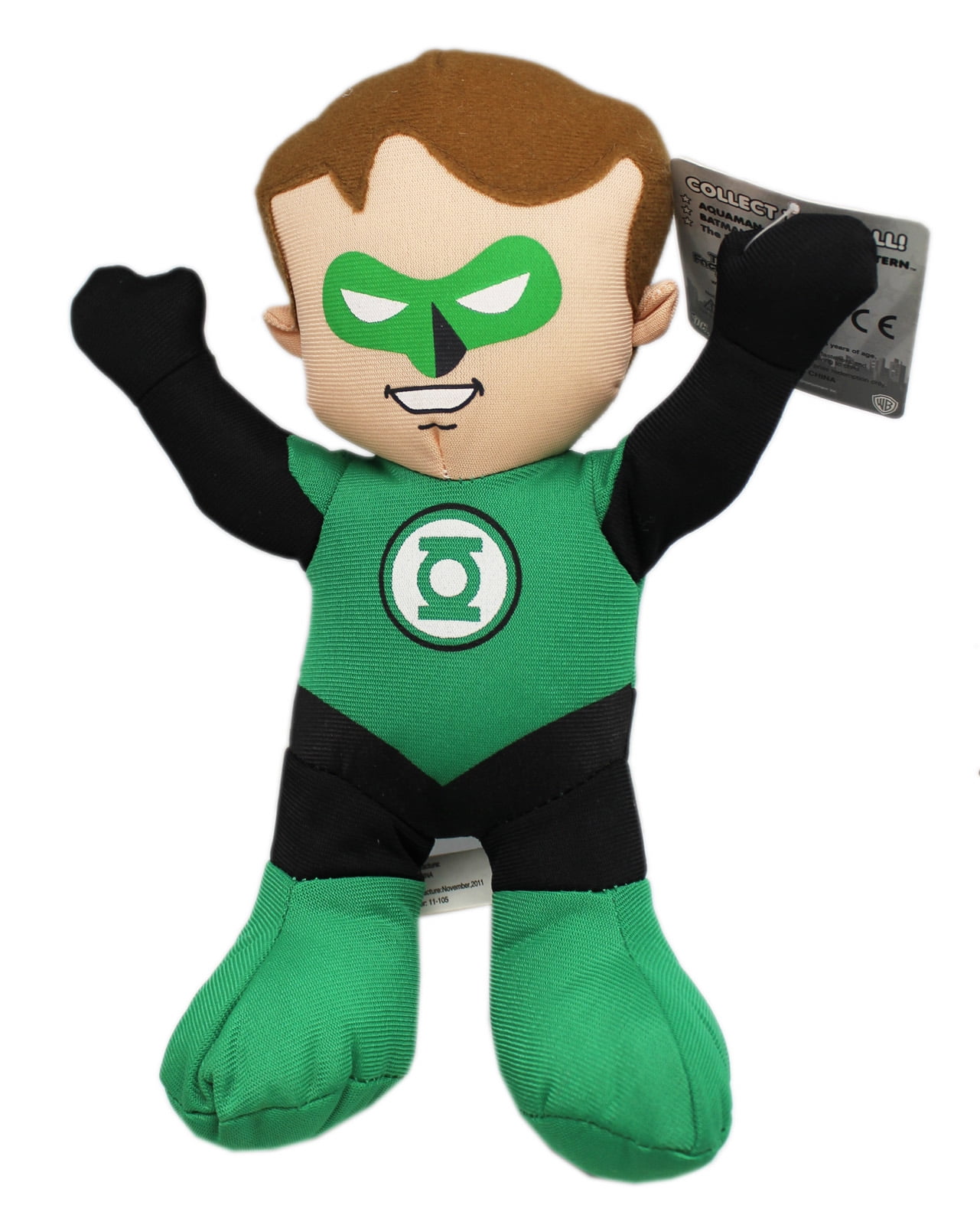 DC Super Friends Medium Size Stuffed Toy; Green Lantern (13in